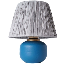 Φωτιστικό Επιτραπέζιο 687HMY2248 20x27cm E27 40W Multi-Blue Opviq