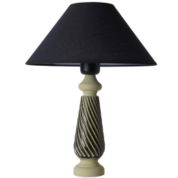 Φωτιστικό Επιτραπέζιο 687HMY2274 33x45cm E27 40W Green-Black Opviq