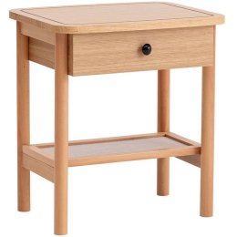 Κομοδίνο Daisy 141HWR1106 55x45x55cm Natural