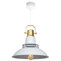 Φωτιστικό Οροφής 780SGN4611 Φ34,5x120cm 1xE27 40W White-Gold Opviq
