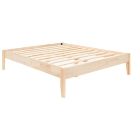 Κρεβάτι Galaksi (Για Στρώμα 160x200cm) 284MTL1123 172x205x37cm Natural Υπέρδιπλo