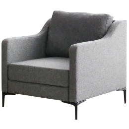 Πολυθρόνα Nordi 383EVN1242 80x93x82cm Grey