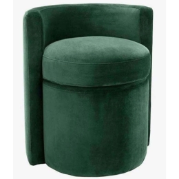 Σκαμπό Ceremony Babyface 741QNF1135 40x60cm Dark Green