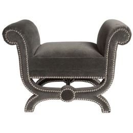 Σκαμπό Felice Babyface 741QNF1140 40x70cm Grey