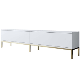 Έπιπλο Τηλεόρασης Lord 618BLY1199 180x30x47cm White-Gold