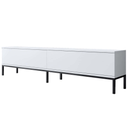 Έπιπλο Τηλεόρασης Lord 618BLY1208 180x30x47cm Black-White