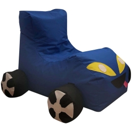 Πουφ Παιδικό Αδιάβροχο Car 535PFT1176 50x90x70cm Blue