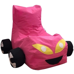 Πουφ Παιδικό Αδιάβροχο Car 535PFT1177 50x90x70cm Pink