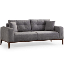 Καναπές - Κρεβάτι Τριθέσιος Sinor 560ARE2362 225x92x75cm Grey