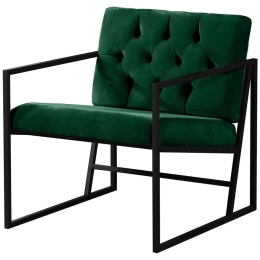 Πολυθρόνα Oslo Babyface 118BRN1185 70x75x74cm Green