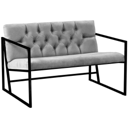 Καναπές Διθέσιος Oslo Babyface 118BRN1189 109x75x74cm Grey