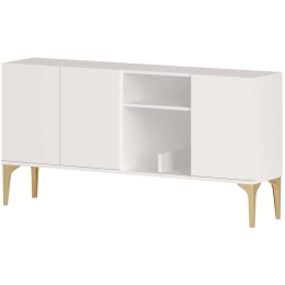 Μπουφές Blanca 393MRD1509 150x40x80cm White Μοριοσανίδα, Μελαμίνη