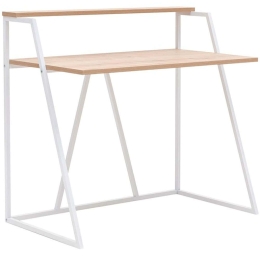 Γραφείο Lissa Rafli 550ARN3432 105x60x90cm Oak-White