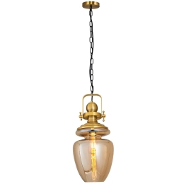 Φωτιστικό Οροφής 701CHD1723 Φ25x120cm 1xΕ27 40W Honey Opviq