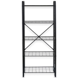 Ραφιέρα Δαπέδου Kane 835PUQ6298 60x30x156cm Black
