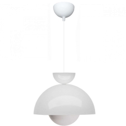 Φωτιστικό Οροφής 780SGN4649 Φ25x115cm 1xE27 15W White Opviq