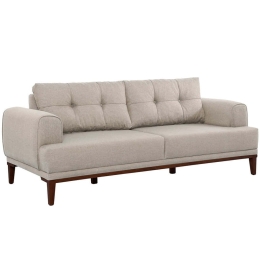 Καναπές Τριθέσιος Vina 867UNQ2209 223x94x82cm Cream