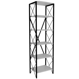 Ραφιέρα Δαπέδου Suadiye 854KLN3614 50x30x180cm White