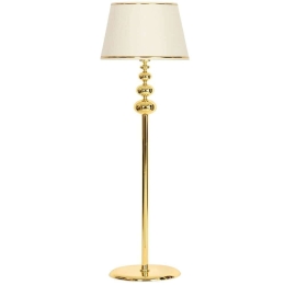 Φωτιστικό Δαπέδου Vega 461MRL1248 Φ40x160cm E27 40W Gold-Cream Opviq