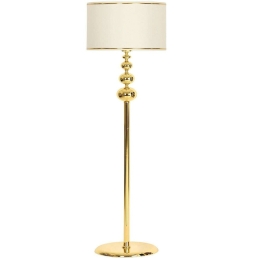 Φωτιστικό Δαπέδου Vega Globe 461MRL1251 Φ40x160cm E27 40W Cream-Gold Opviq