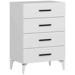 Συρταριέρα Kale 506MNR1531 72x47x106cm White