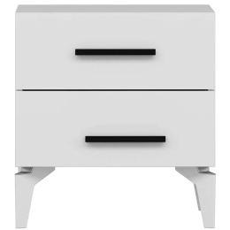 Κομοδίνο Kale 506MNR1255 50x47x56cm White