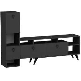 Σύνθεση Τηλεόρασης Emmy 505CRL1926 184,8x35x120cm Anthracite