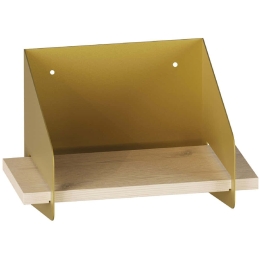 Ράφι Τοίχου Short Arm 491CRT1302 30x19x20cm Gold