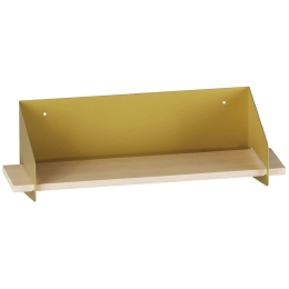 Ράφι Τοίχου Long Arm 491CRT1306 60x19x20cm Gold