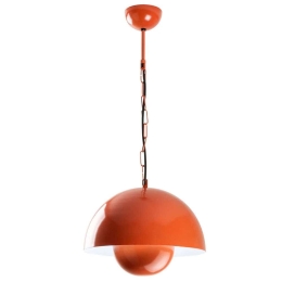 Φωτιστικό Οροφής Kure 892OPV2039 Φ30x70cm 1xE27 40W Orange Opviq