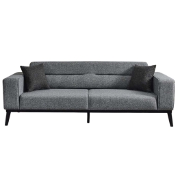 Καναπές - Κρεβάτι Τριθέσιος Bali 560ARE2904 222x92x74cm Grey