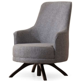 Πολυθρόνα Kapri 560ARE2913 72x87x102cm Light Grey-Black