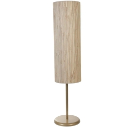 Φωτιστικό Δαπέδου Noyan 534LUN4465 Φ30x140cm E27 40W Oak Opviq