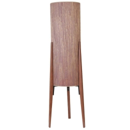 Φωτιστικό Δαπέδου Navas 534LUN4496 43x140cm E27 40W Walnut Opviq