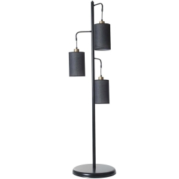 Φωτιστικό Δαπέδου Jozef 534LUN4560 Φ40x150cm 3xE27 40W Black Opviq