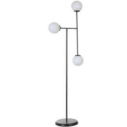 Φωτιστικό Δαπέδου Favori 534LUN4572 45x168cm 3xE27 40W Black-White Opviq