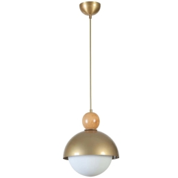 Φωτιστικό Οροφής Retro 846STL5158 Φ25x70cm 3xE27 40W Gold Opviq