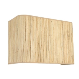 Φωτιστικό Τοίχου - Απλίκα Bambu 846STL4116 30x20cm 1xE27 40W Oak Opviq