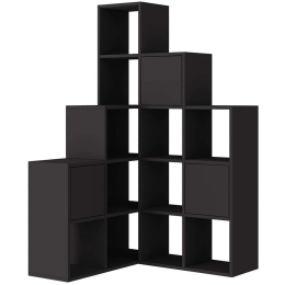 Βιβλιοθήκη Paleo 855DTE3784 150,8x28x150,8cm Black