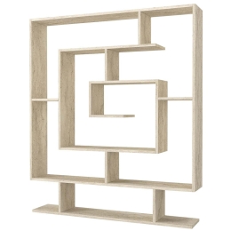 Βιβλιοθήκη Sarmasik 804TRH3631 124,8x22x149,4cm Travertine Beige