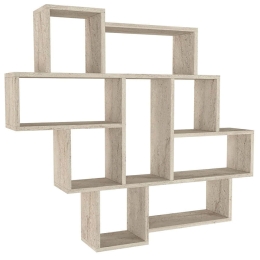 Ραφιέρα Τοίχου Parola 804TRH1621 115,5x15x103,5cm Travertine Beige