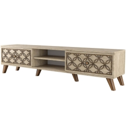 Έπιπλο Τηλεόρασης Class 845HCT5599 180x37x44cm Travertine Beige
