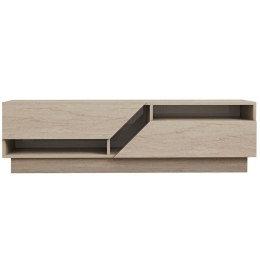 Έπιπλο Τηλεόρασης Koza 835PUQ6409 160x40x45cm Travertine Beige