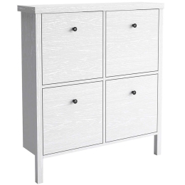 Παπουτσοθήκη 787CDL1103 98x26x104cm White Μοριοσανίδα