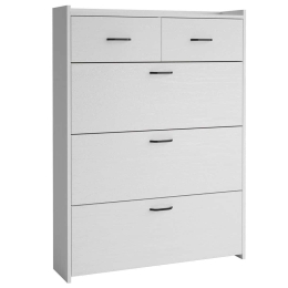 Παπουτσοθήκη 787CDL1104 100x27,5x134cm White Μοριοσανίδα
