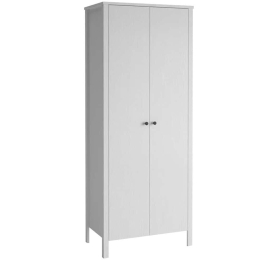 Ντουλάπα Δίφυλλη Frn 787CDL1305 70x54x195cm White Δίφυλλη