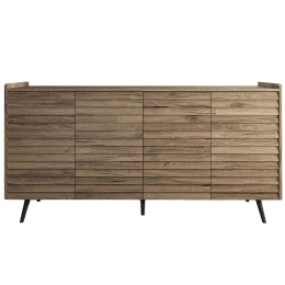Μπουφές 787CDL1706 180x44x92cm Walnut Μοριοσανίδα,Mdf