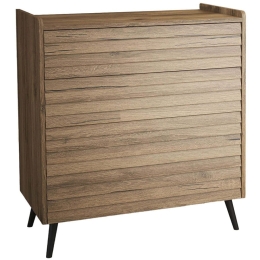 Συρταριέρα 787CDL1716 90x45x96cm Walnut