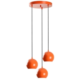 Φωτιστικό Οροφής Top 892OPV2082 Φ45x111cm 3xE27 40W Orange
