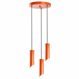 Φωτιστικό Οροφής Kesik 892OPV2110 Φ40x114cm 3xE27 40W Orange Opviq